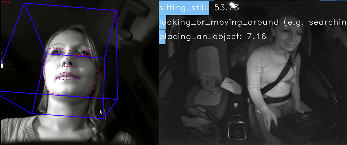 Gesichtserkennung im intelligenten Fahrzeug