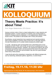 Theory Meets Practice: It’s about Time!