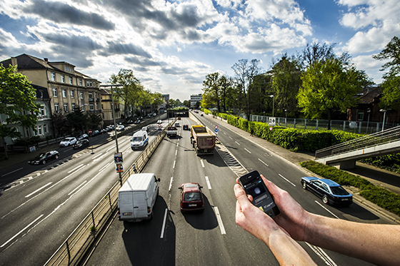 Feinstaub Messung per Smartphone