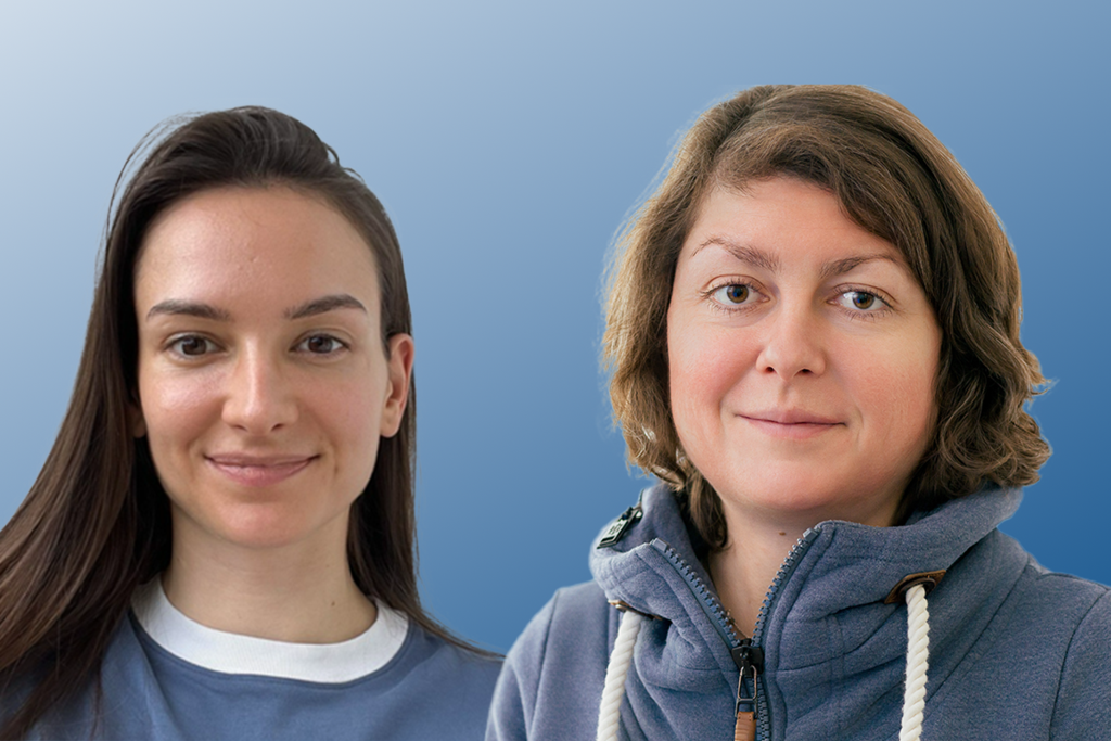 Clara Hoffmann und Nadja Klein