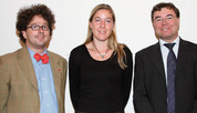 v.l.n.r.: Prof. Dr. Müller-Quade, Dr. Kurz, Dr. Lindner