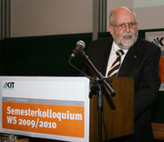 Ansprache des Laureaten Klaus Tschira Ansprache des Laureaten Klaus Tschira