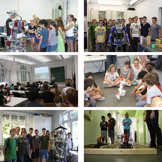 Karlsruher Schüler entdecken die Robotik